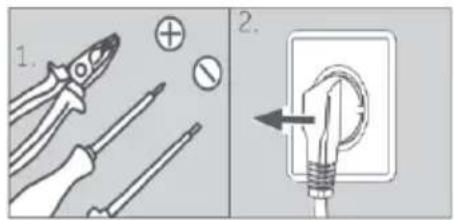 HAIER HTW7720ENPT - Kroky pri montázi (obr. 10.9): - 1