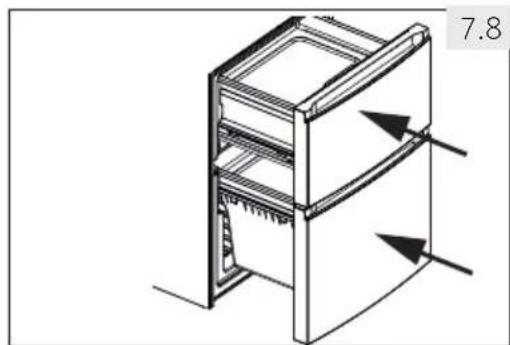 HAIER HTW7720ENPT - Gaveta do congelador -3D - 1