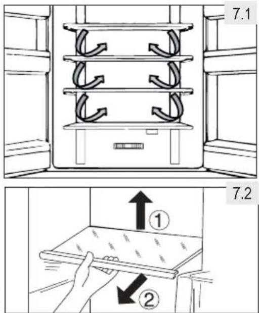 HAIER HTW7720ENPT - Puθμιζόμενα páφία - 1