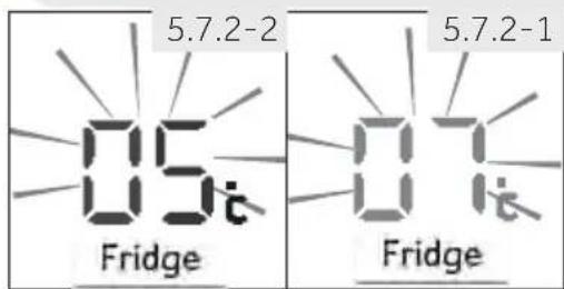HAIER HTW7720ENPT - Ajustar a temperatura do frigorífico - 1