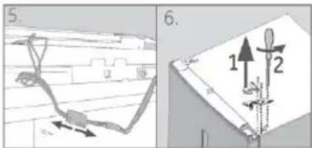 HAIER HTW7720ENPT - Montage stappen (Afb. 10.9): - 3