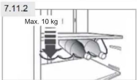 HAIER HTW7720ENPT - Ausklappbare Flaschengestell - 2