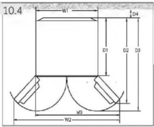 HAIER HTW7720ENPT - Space recommendation - 1