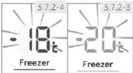 HAIER HTW7720ENPT - Saldiklio temperaturos reguliavimas - 2