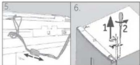 HAIER HTW7720ENPT - Passos da montagem (Fig. 10.9): - 3