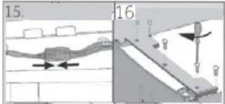 HAIER HTW7720ENPT - Aufstellungsschritte (Abb. 10.9): - 8