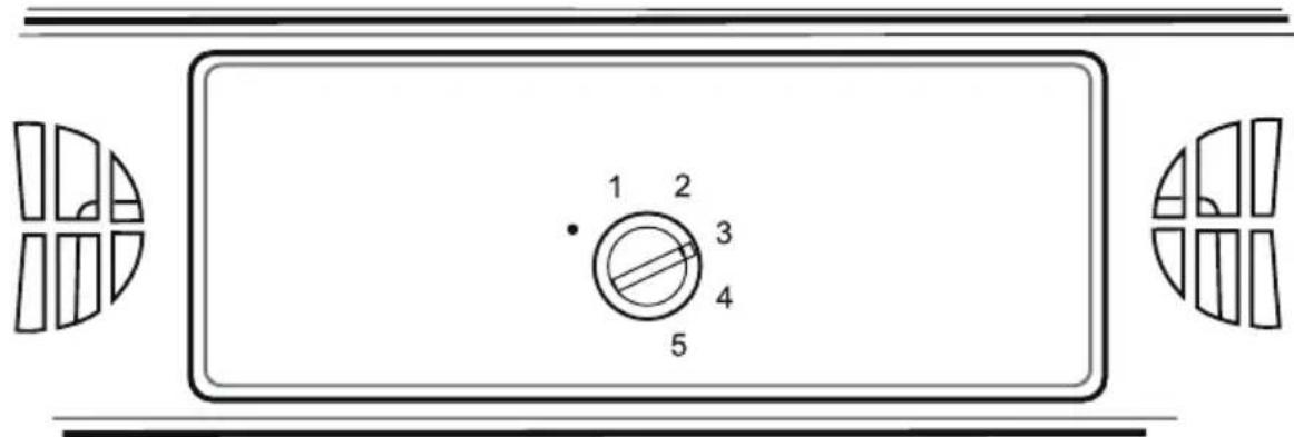 AIRLUX ART82 - Réglage du thermostat - 1