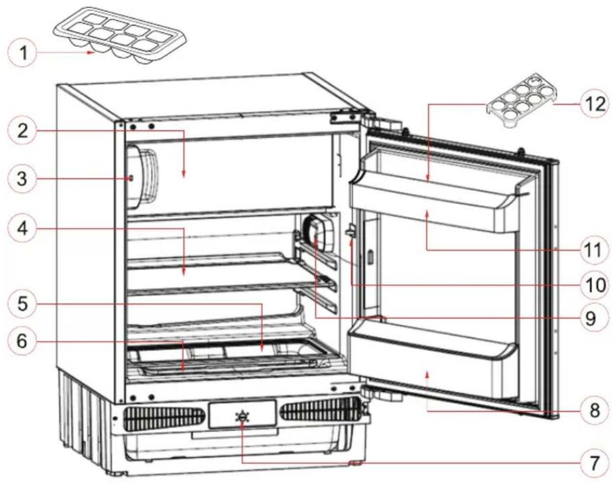 AIRLUX ART82 - Prima di usare il frigo - 2