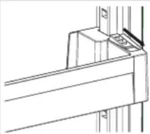 AIRLUX ARITU177 - Balconnet réglable (Sur certains modèles) - 1
