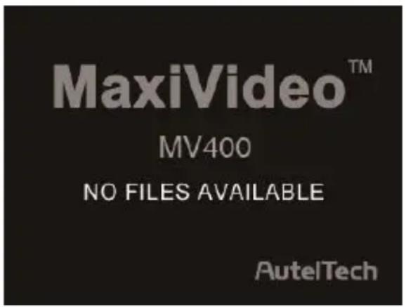 Autel Maxivideo MV400 - 10) Lecture et suppression des photos et vidés capturées - 4