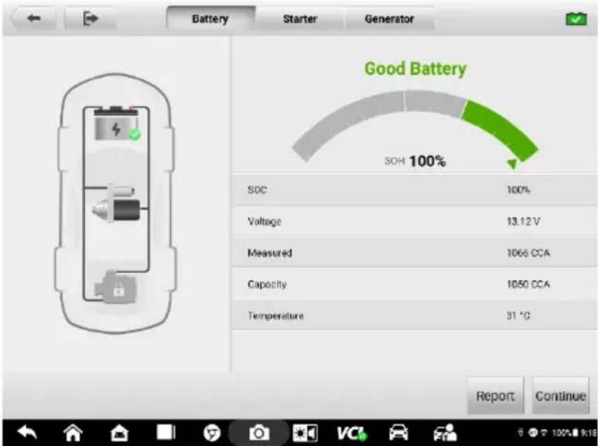 Autel MaxiSYS MS909EV - Pour effectuer le test de la batterie - 2