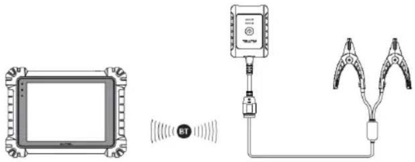 Autel MaxiSYS MS909EV - Pour appairer le BT506 avec la tablette MaxiSys - 1