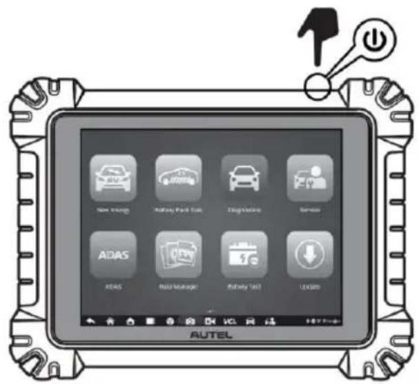 Autel MaxiSYS MS909EV - Pour activer la fonction de test de la batterie - 2