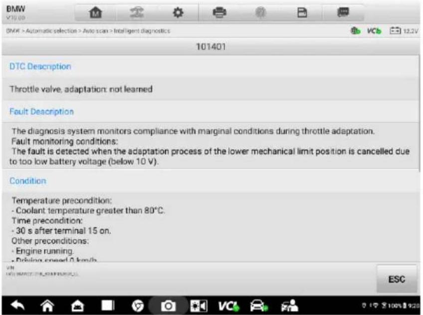 Autel MaxiSYS MS909EV - Analyse DTC - 1