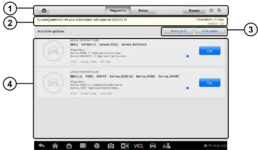 1 2 Isautian@auteltech.net, your subscription will expire on 2023-02-10 Available updates Name (A-Z) Bulk update Latest covered model BENZ: MAYBACH, Service_BENZ, Service_MAYBACH Whack New: Service_BENZ: 1. Optimizes function menu... Service, MAYBACH: 1. Optimizes function menu... V5.01: install: 1000+ 651 ARM Get Latest covered model BENZ LD, FUSO, SMART, Service_BENZ LD, Service_FUSO, Service_SMART Whack New: Service_BENZ LD: Optimizes function menu... Service_FUSO: Optimizes function menu... V5.01: install: 1000+ 1824 RM# Get 3 4