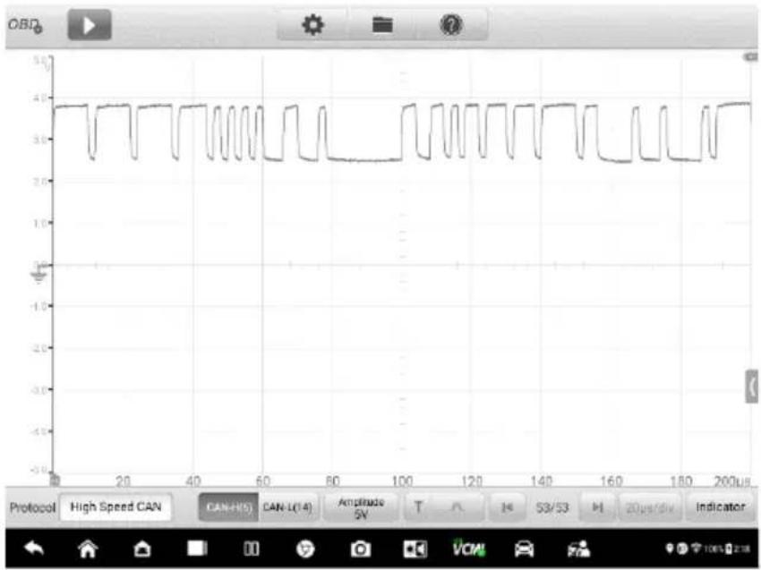 Autel MaxiSYS Ultra EV - Mode forme d'onde - 1