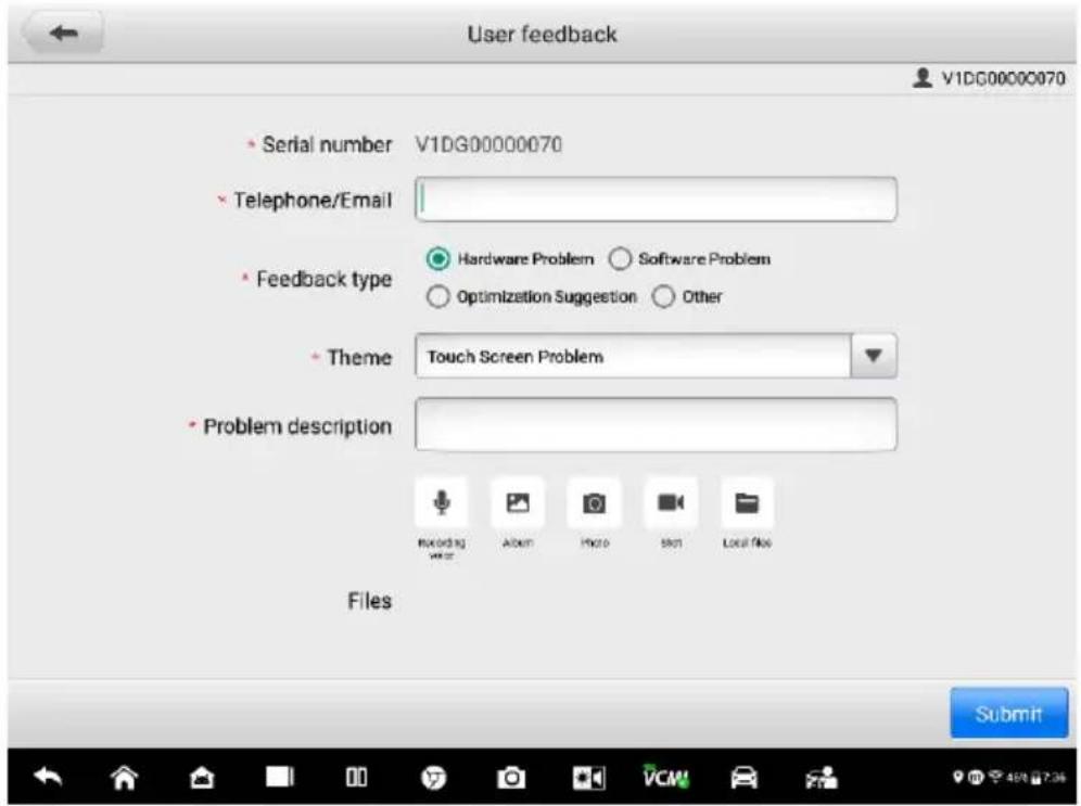 Autel MaxiSYS Ultra EV - Pour envoyer des commentaires aux nouveaux utilisateurs - 1