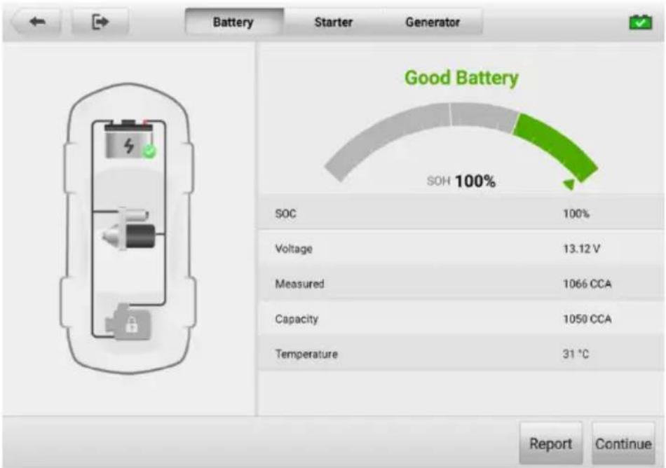 Autel MaxiSYS Ultra EV - Test de batterie - 2