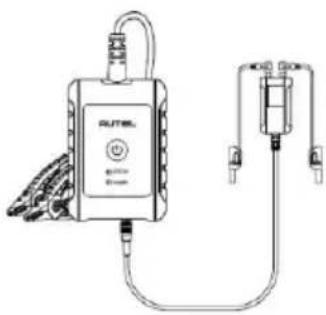 Autel MaxiBAS BT609 - Connexion du multimè tre - 6