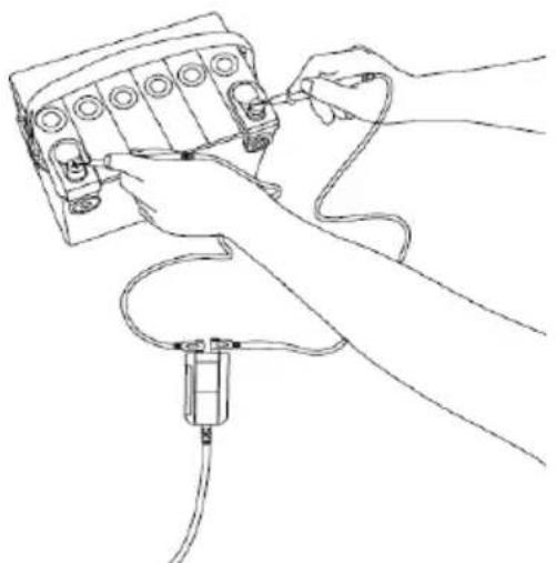 Autel MaxiBAS BT609 - Connexion du multimè tre - 8