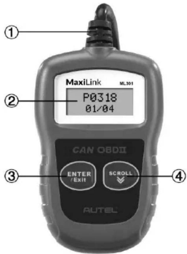 Autel MaxiLink ML301 - Tool Description - 1