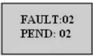 FAULT:02 PEND: 02