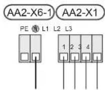 Nibe S11556 PC - Raccordement 3x400V - 1
