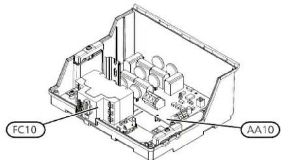 Nibe F12458 - MODULE DU MOTEUR (AA11) - 2
