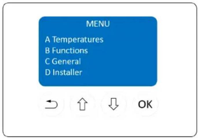 Nibe MTMB21 - Menu principal - 1