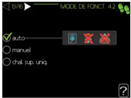 Nibe AMS108 - 13/16 Mode fonctionnement - 1