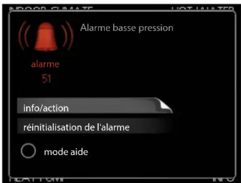 Nibe AMS108 - Alarme - 1