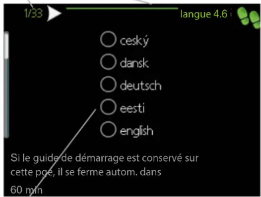 Nibe AMS108 - Utilisation du guide de démarrage - 1