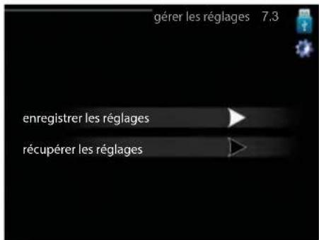 Nibe AMS108 - Menu 7.2-Enregistrement - 3