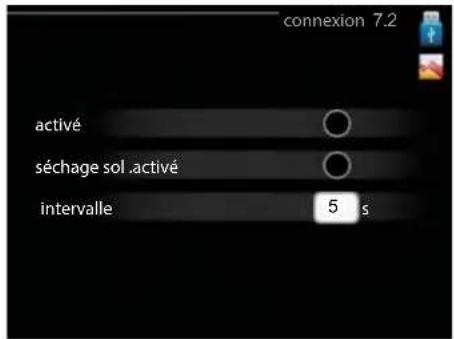 Nibe AMS108 - Menu 7.2-Enregistrement - 1