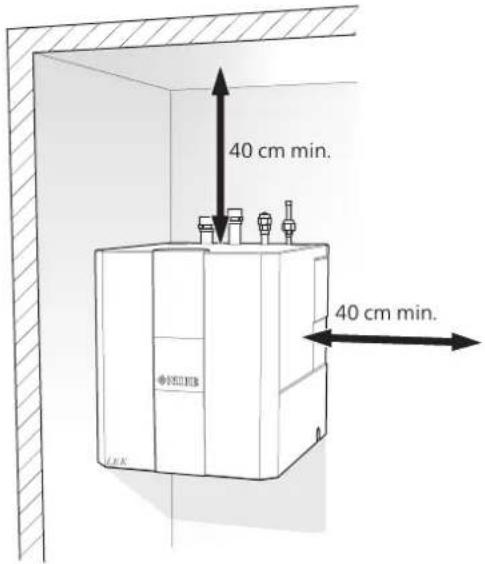 Nibe HBS 0516 - ZONE D'INSTALLATION - 2