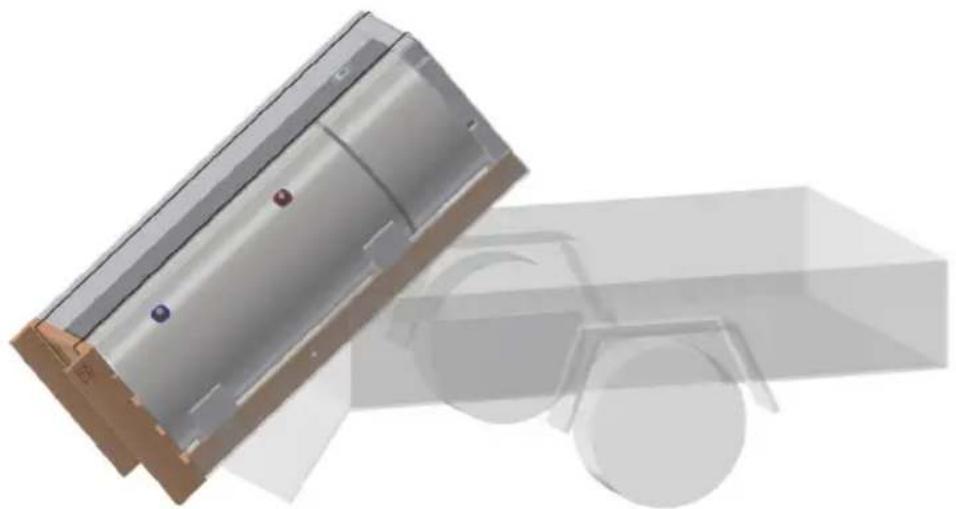 Nibe MTWH21026FS - Transport avec remorque - 1