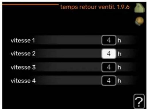 Nibe F470 - MENU 1.9.8 - Décalage de POINTS - 1