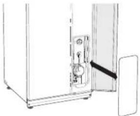 Nibe F470 - Trappe d'entretien - 1