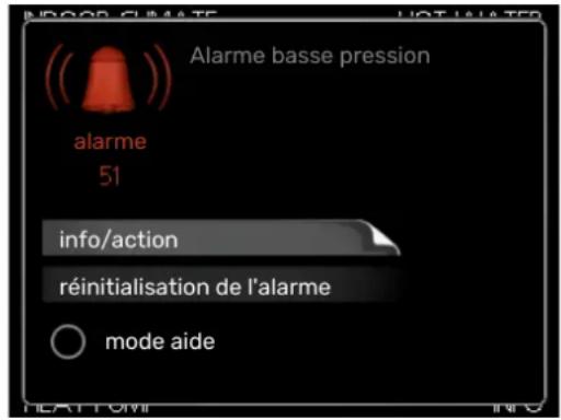 Nibe F470 - Menu informations - 1