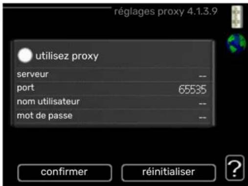 Nibe F470 - MENU 4.1.3.9 - Réglages PROXY - 1