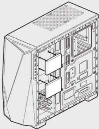 CORSAIR Carbide SPEC04 - Attributes du boitierContenu du kit d'accessoires - 6