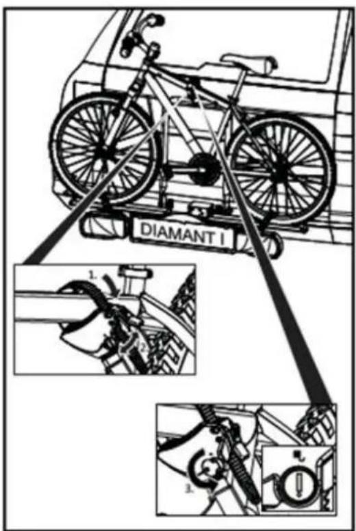 Pro-User Diamant I - MOUNTING OF THE BIKE ON THE BIKE CARRIER - 2