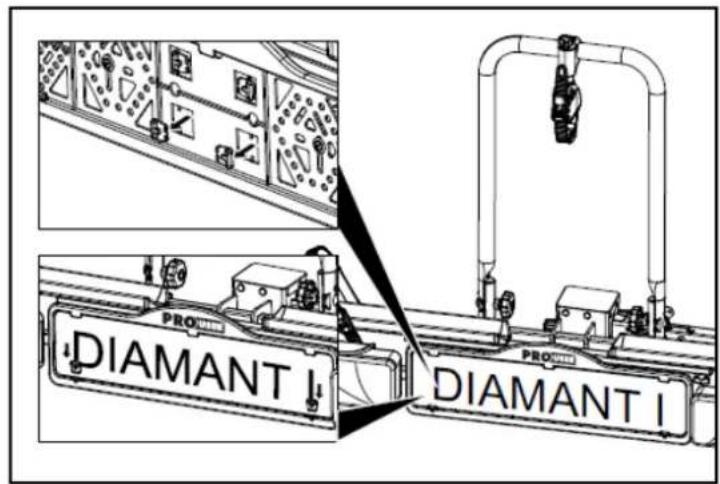 Pro-User Diamant I - DER KENNZEICHENHALTER - 1