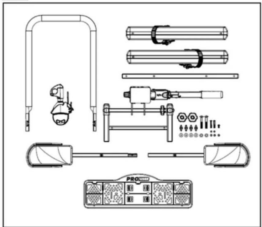 Pro-User Diamant I - MOUNTING THE BIKE CARRIER - 1