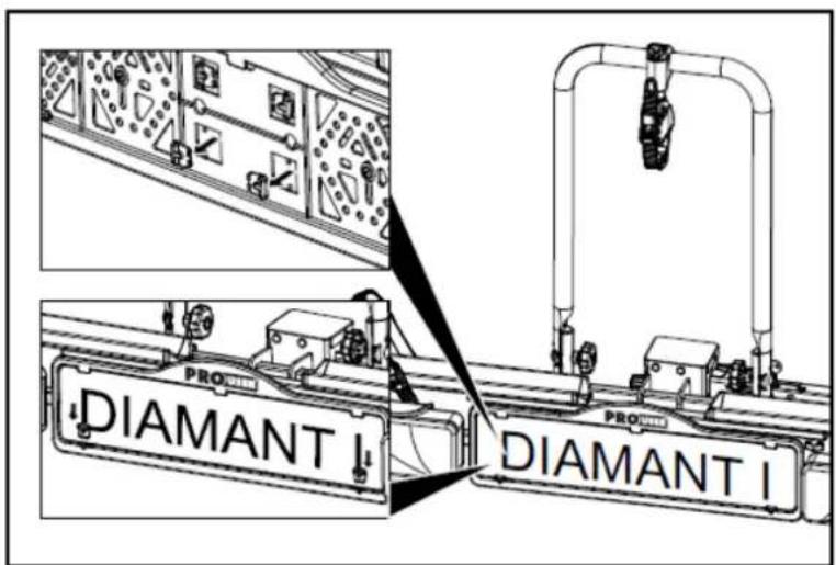 Pro-User Diamant I - THE LICENSEPLATEHOLDER - 1