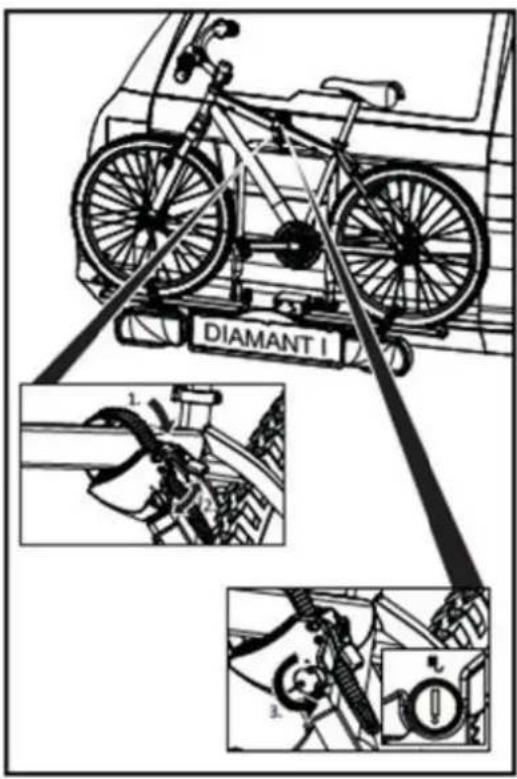 Pro-User Diamant I - INSTALLATION DU VÉLO SUR LE PORTE-VÉLO - 2