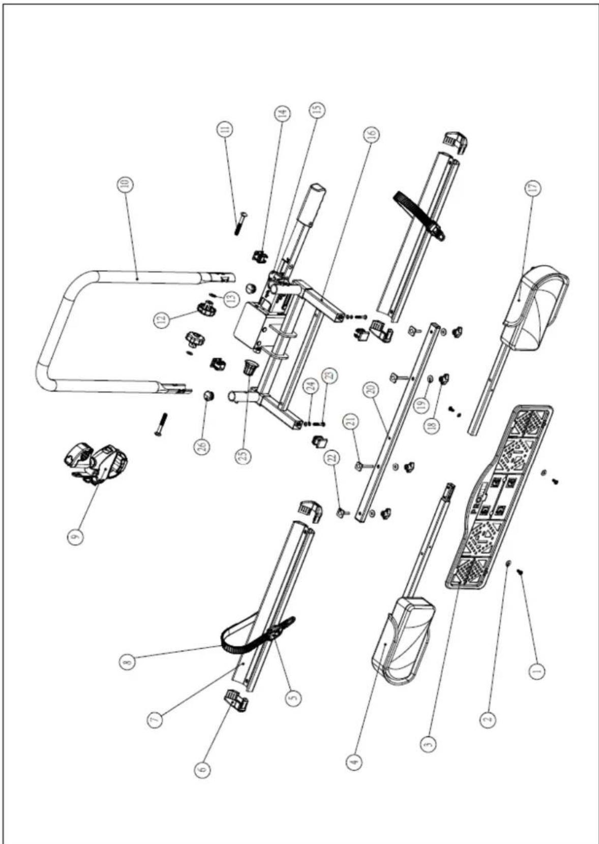 Pro-User Diamant I - STÜCKLISTE - 1