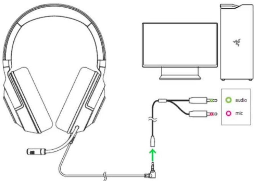 RAZER Kraken X for Xbox - UTILISATION DE LA MOLETTE DU VOLUME - 3