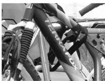 Pro-User Amber III - Beveilig tensotte uw fietsen met de lange zwarte - 1
