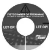 Pro-User Amber III - SICHERHEITSVORSCHRIFTEN - 1